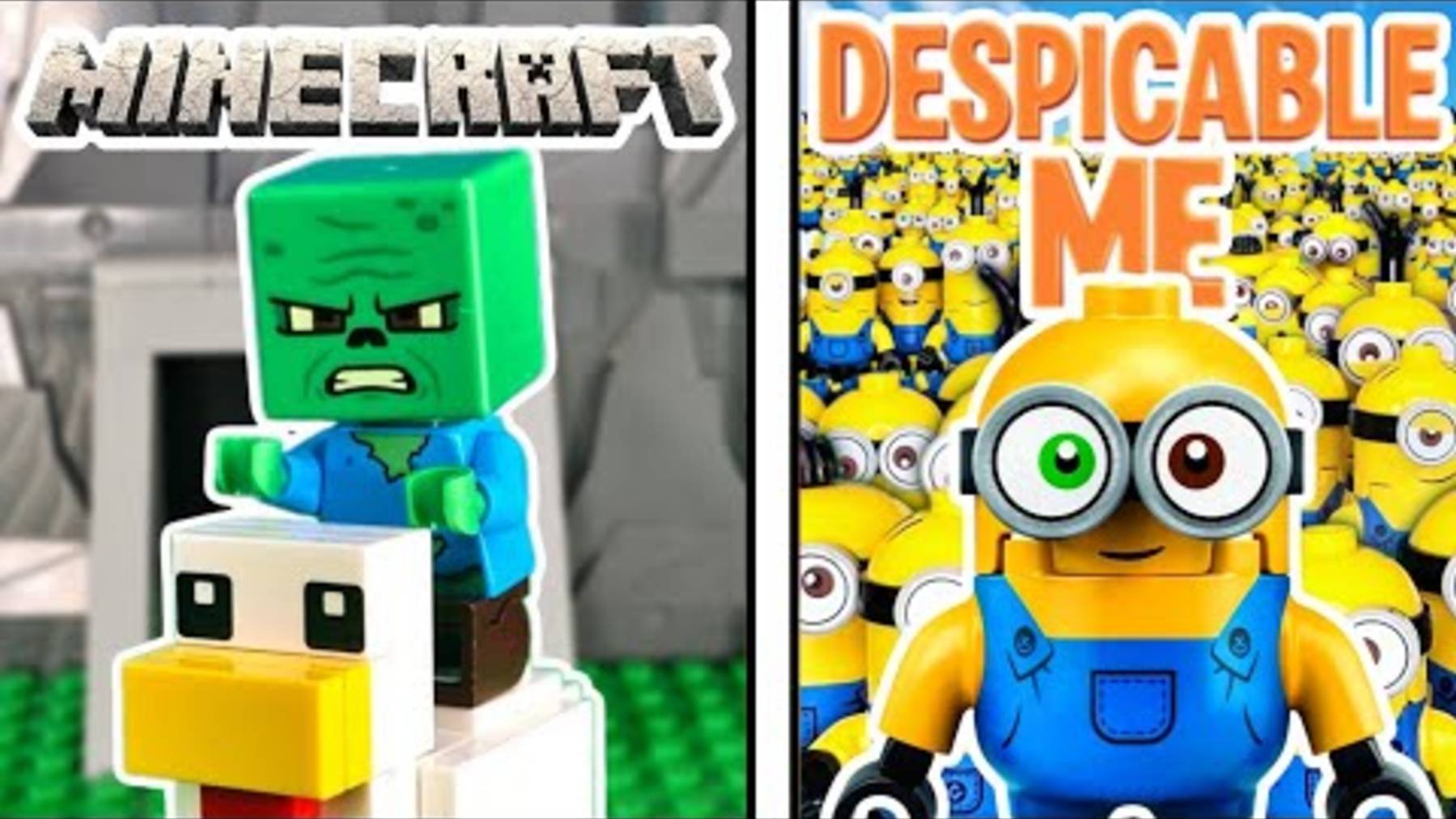 Я снимал ПОПУЛЯРНЫЕ фильмы в LEGO…