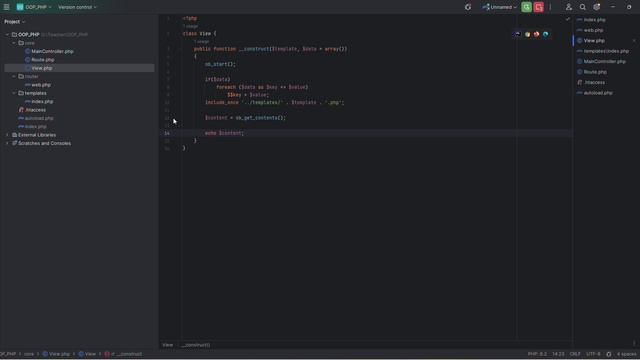 MVC на PHP с 0 - 2 Урок