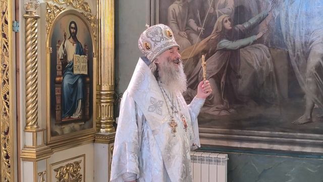 Митрополит Иоанн рассказал об освящении двух приделов в Смоленском соборе г. Козьмодемьянска
