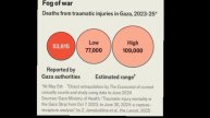 В Газе с осени 2023 года погибло около 100 тыс. человек, подсчитал журнал The Economist.