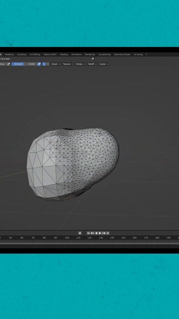 Скульптинг в Blender