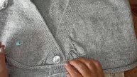 КАК ВЫПОЛНИТЬ ВЕРТИКАЛЬНЫЕ ПЕТЛИ для пуговиц при вязании цельновязанной планки сверху.