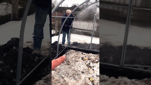 Монтаж теплиці шириною 3 метри #парник #садогород #тепл