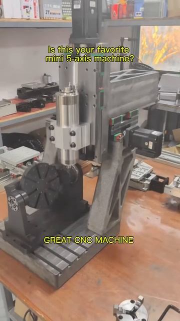 Do you want to own a mini 5-axis machine？ #cnc #cncmachine #CNCmachining #cncmachinist #fyp