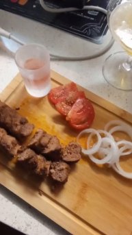 Люля-кебаб за 186₽ в аэрогриле