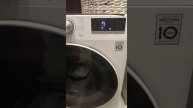 LG ThinQ стиральная машина . Отжим.
