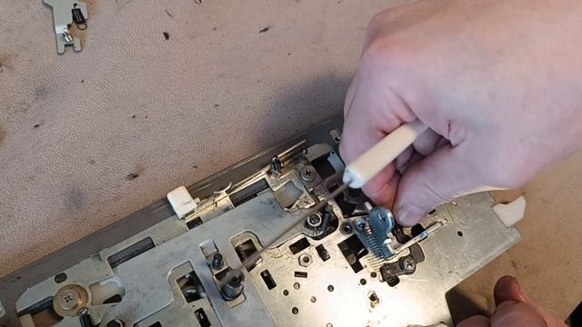 ТО Brother KH-940. Часть 2. Каретка и проверка машины в работе.