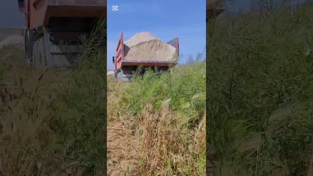 Привезла семь машин каменной крошки