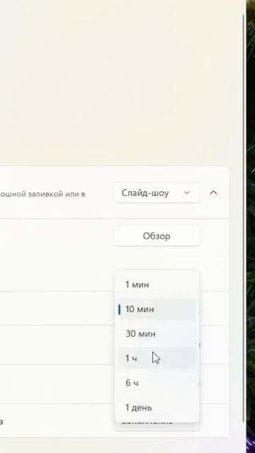 Как настроить слайд-шоу в Windows 11