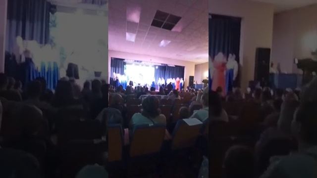 наше выступление на Пасхальном концерте