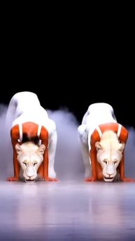 Epic Transformation: people Become big tiger On AGT #americagottalent #agt #magic #talent #shorts