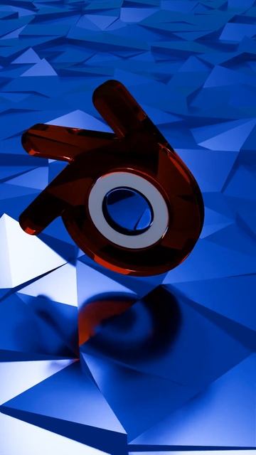 Blender logo. Логотип блендер.