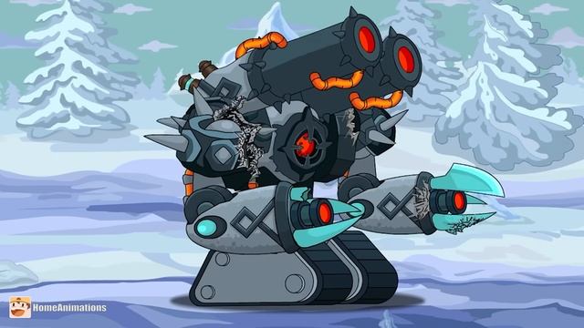 HomeAnimations – Мультики про танки  Когда броня трещит, а надежда почти угасла： финальная атака Фид