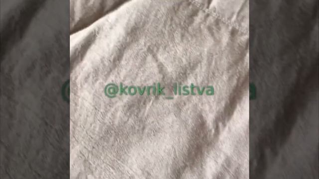Обзор коврика березовый лист. Overview of the birch leaf Mat.