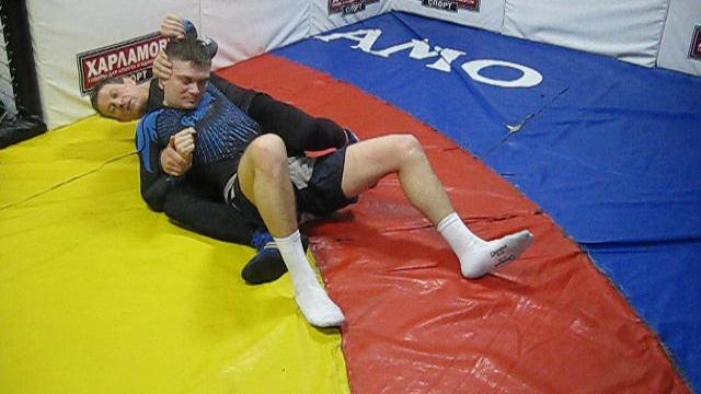 2017 год. Как без куртки выйти со спины с воздействием на шею соперника.