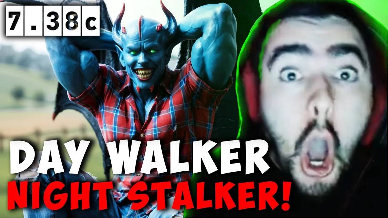 STRAY МИДОВЫЙ НАЙТ СТАЛКЕР ! СТРЕЙ NIGHT STALKER В ПАТЧЕ 7.38c carry mid dota 2 ! Лучшее со Стреем