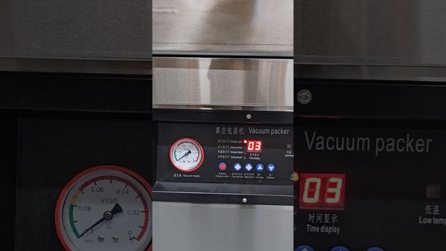 Вакуумный упаковщик DZB 600/2S. Обзор работы