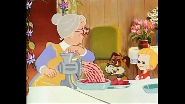 Мясорубка и сковорода(Ираклий Габели - Д. Вилейчик(м/ф"?