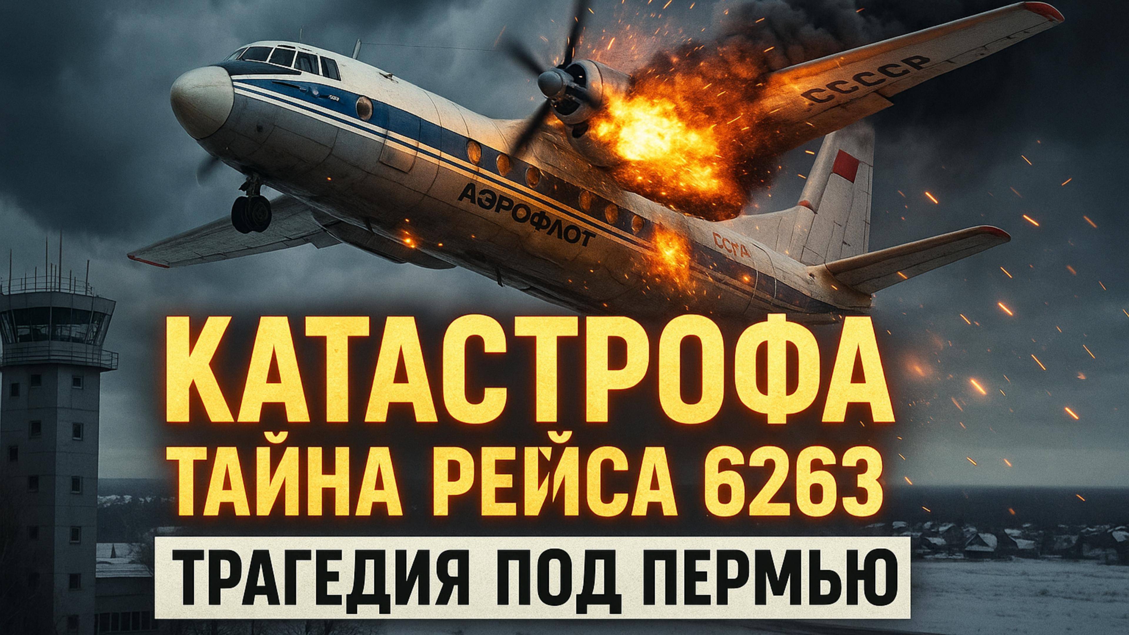 ТАЙНА КАТАСТРОФЫ АН-24 ПОД ПЕРМЬЮ | Загадка рейса 6263