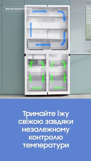 Чому слід обирати побутову техніку Samsung: AI & холодильни