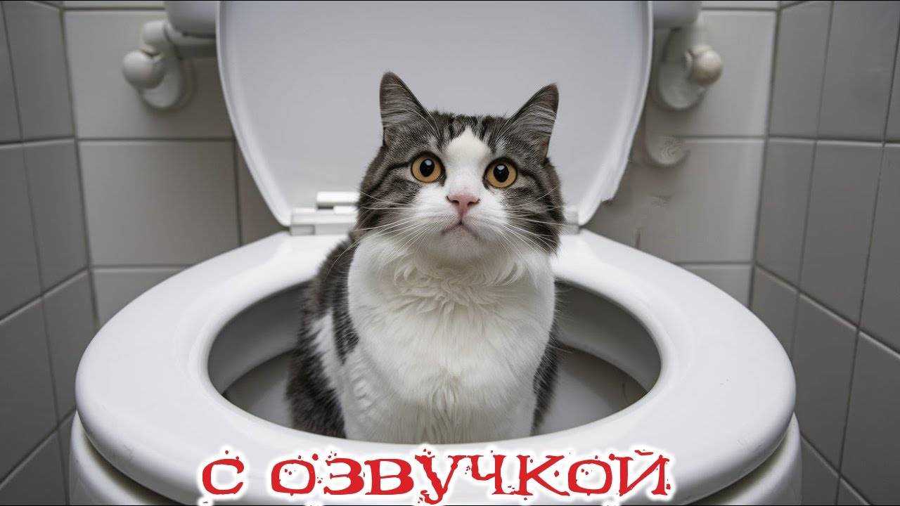 Приколы с котами!! Смешные коты!!! С ОЗВУЧКОЙ! Самые смешные животные! - Смешные видео про котов!