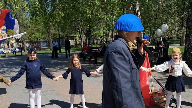 Яркий старт,  бессмертный полк 2025 @"Ты подрастай сынок" Кобзон