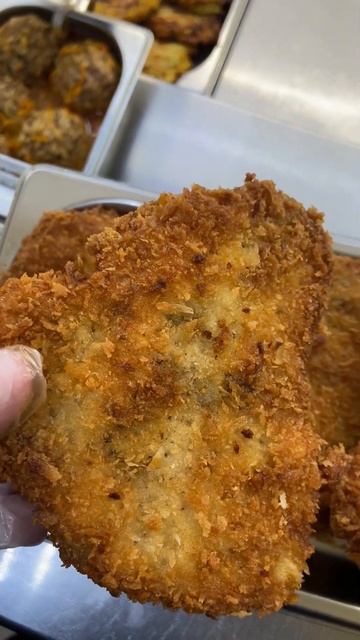 Оджахури из мяса в кляре #еда #отбивная