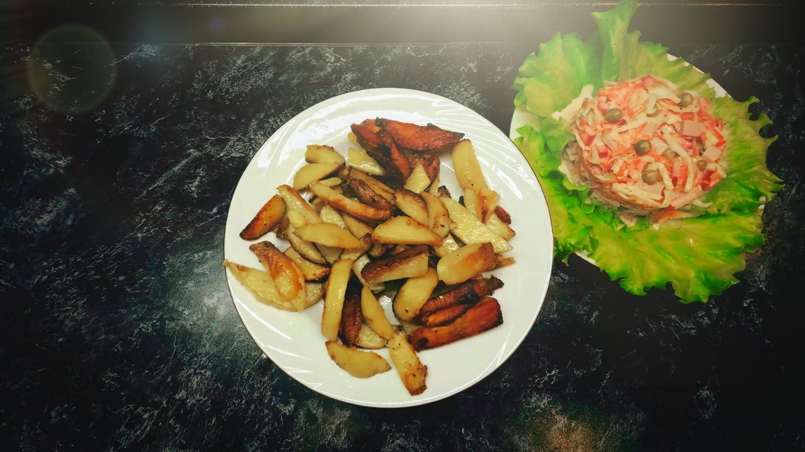 Жареная картошка
