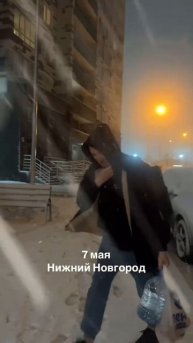 Погода в Нижнем Новгороде удивляет…