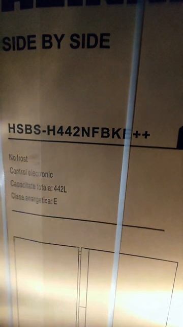 Холодильник Side by Side Heinner HSBS-H442NFBKE++