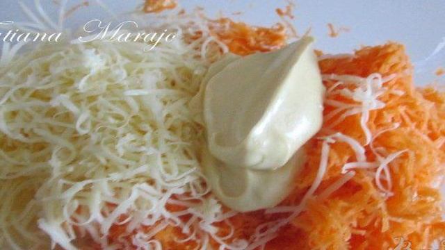 Салат Морковные шарики