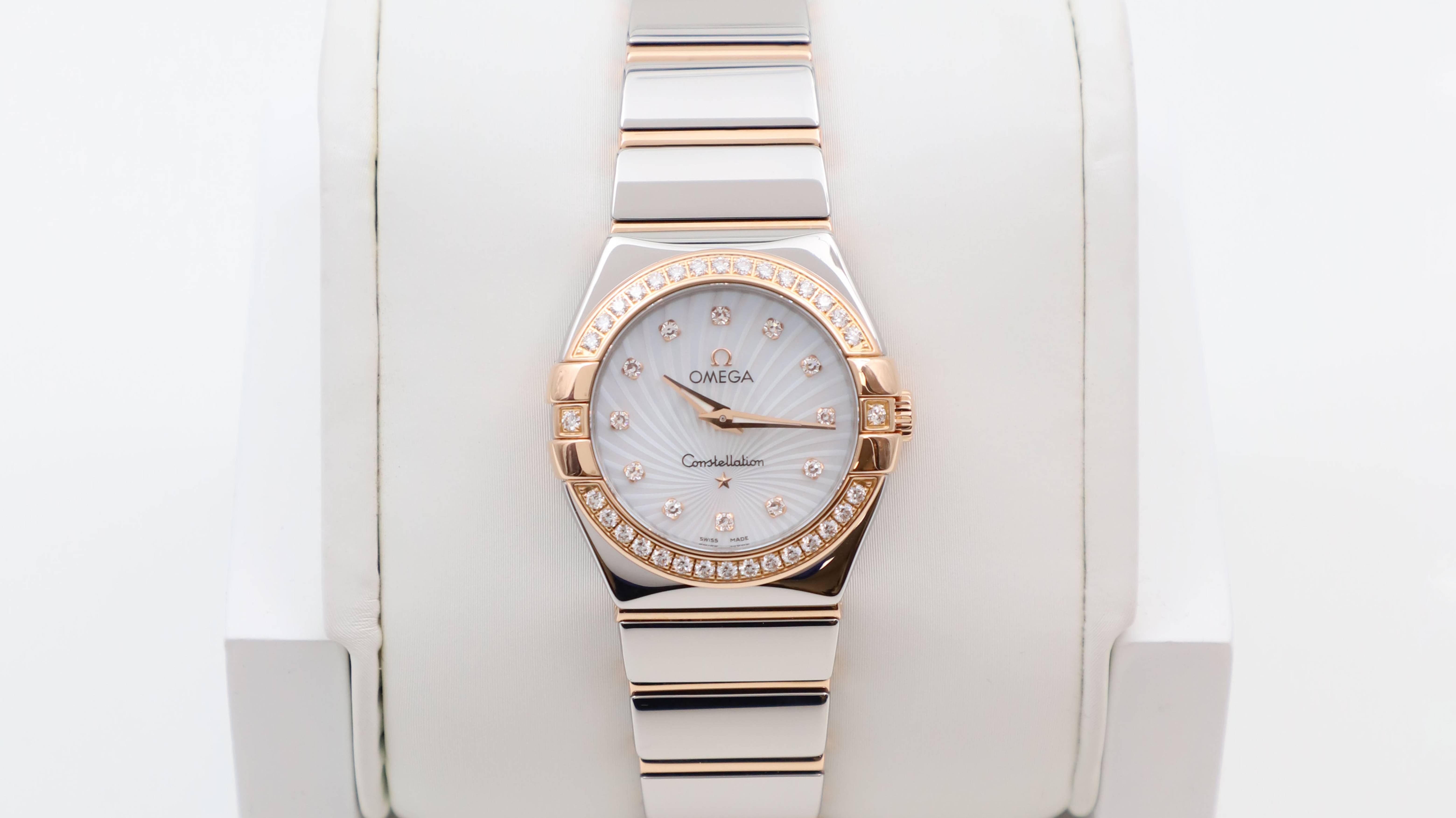 Omega Constellation Quartz 27 mm 123.25.27.60.55.008