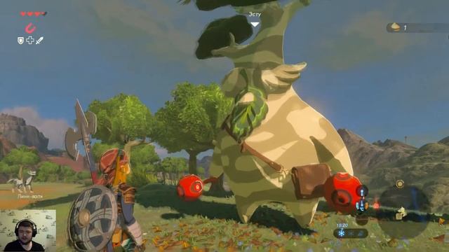 The Legend of Zelda Breath of the Wild №8 (Прокатиться на медведе)