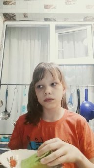 я стала посудомойка