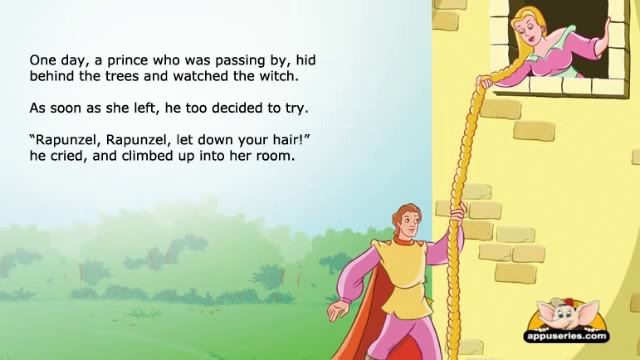 English Talking Book - Rapunzel