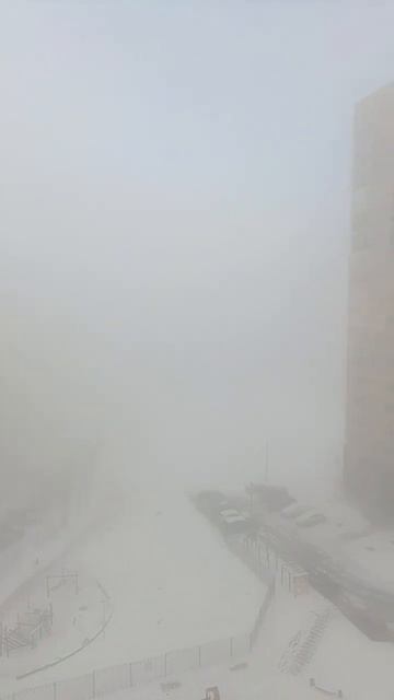 - 5 и туман в Уфе #да_ладно #уфа #погода #весна #апрель #та?