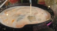 омлет с луком
