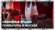 Сезонные ягоды начали появляться на столичных прилавках - Москва 24