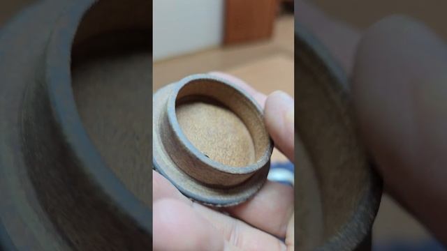 Чайник из глины,  Дехуа, имитация Кинцуги, 150мл.