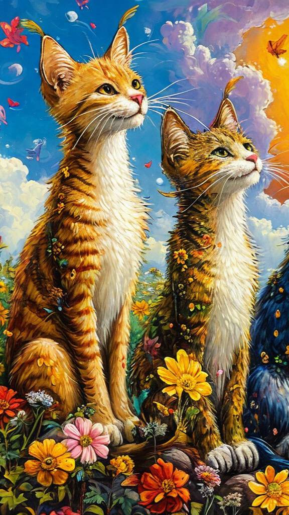 Три кота - три отличия