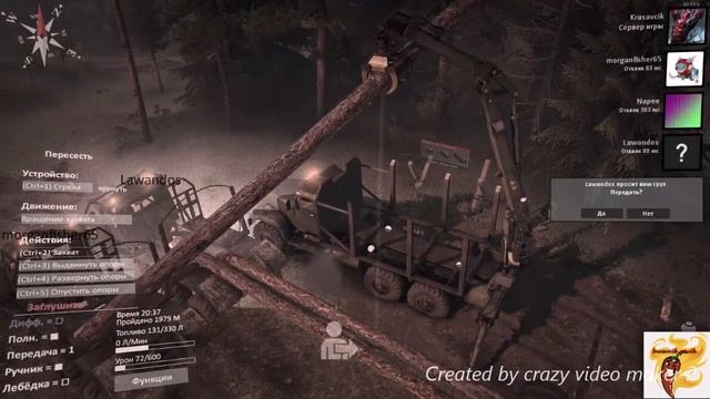 Krasavcik Percik- Spintires может быть веселым, прикольные моменты, веселье, 18+
