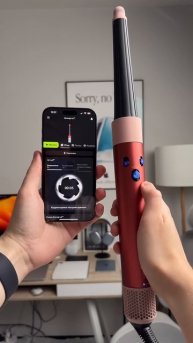 Стайлер Dyson сам делает укладку!