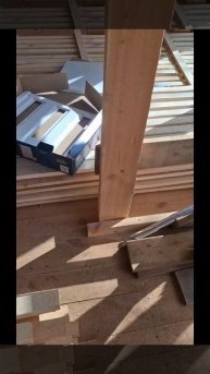 1000023549.mp4 (Собака смотрит на электроснабжение нового дома А-фрейм)