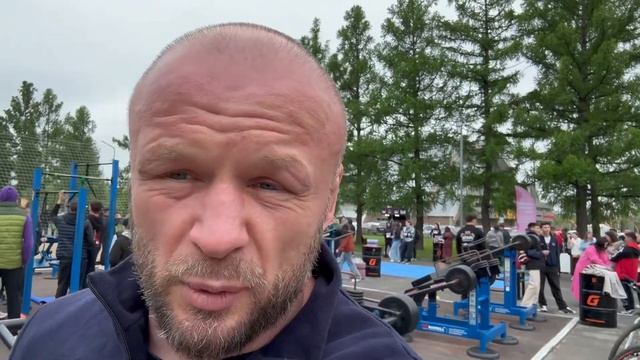 Александр Шлеменко и команда «Шторм» провели вторую мощную тренировку на улице!