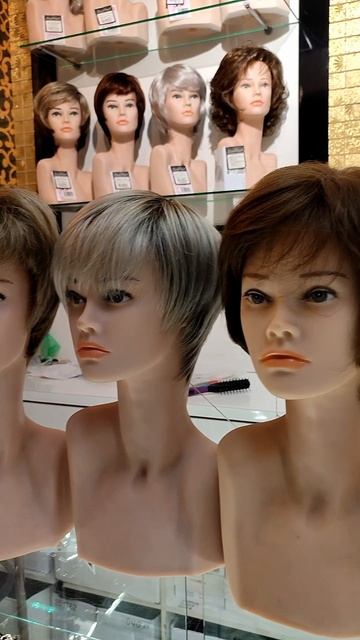 Короткие парики — тренд этого сезона! #натуральныепарики #короткиепарики #shorts #hairstyle #wigs