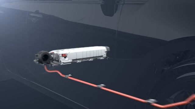 Новая гибридная система Toyota.  Визуальная 3D модель.