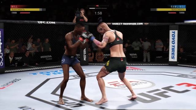 UFC 3 наилегчайший вес Женщины бой за выход в финал