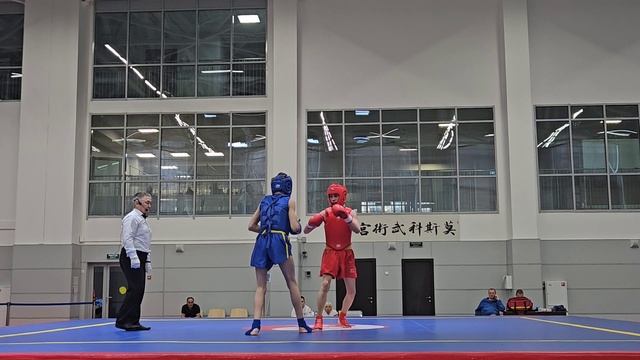 Ушу-саньда, Максим Белявцев, кр. 1/4, Чемпионат и первенство России, 04.2025г г.Москва