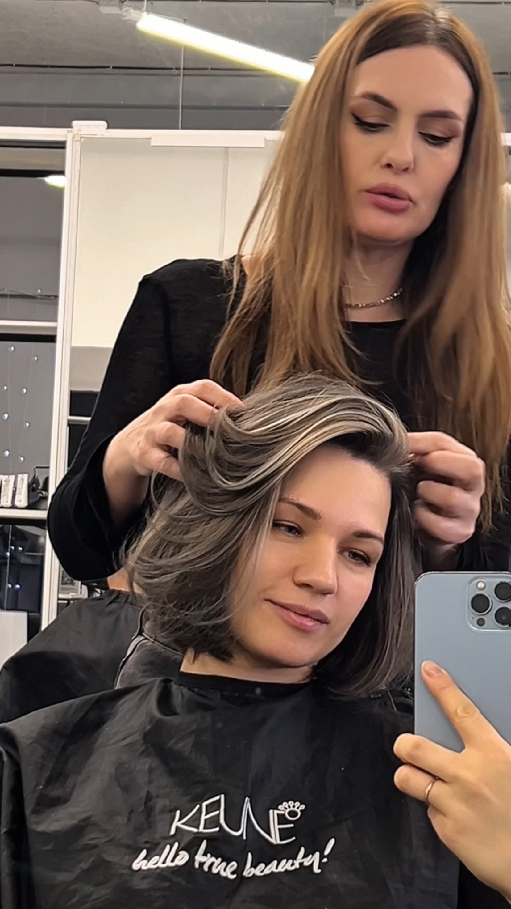 Камуфляж седины - это натуральный холодный оттенок🌟