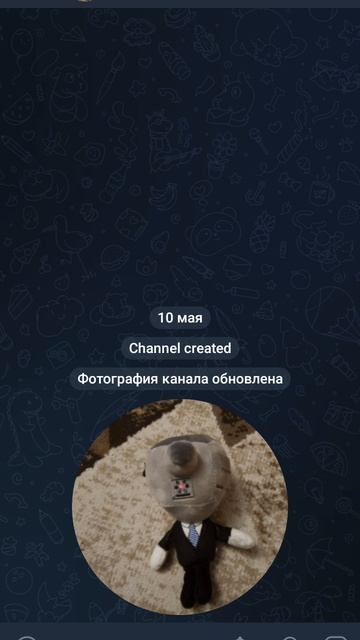 у меня открылся тг канал